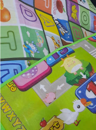 Reversible Baby Play Mat - 175cm x 118cm - Multicolor