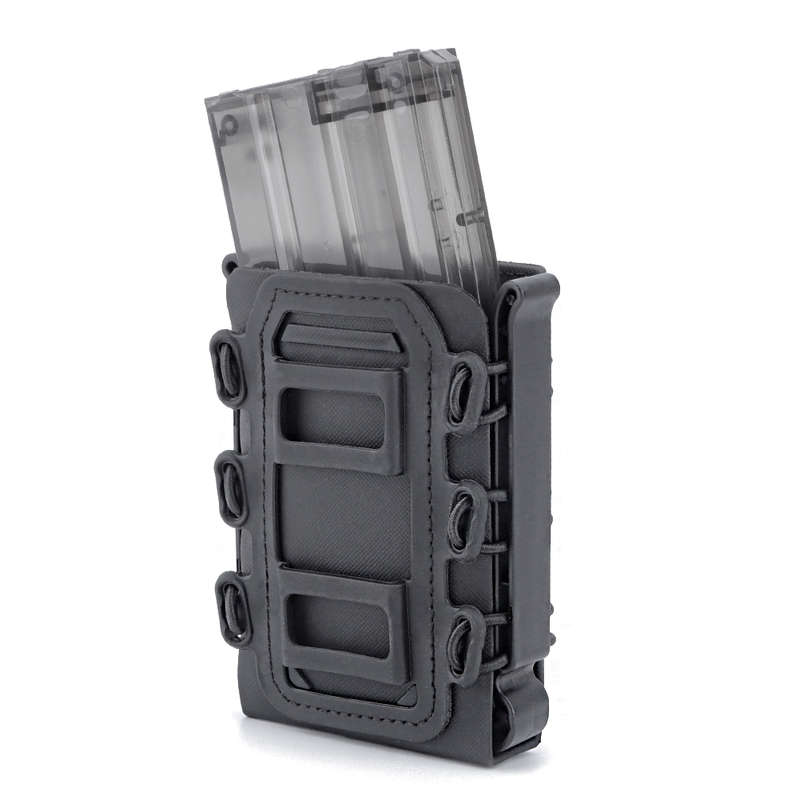 Adjustable Hunting Pouches Tactical Molle Single Rifle Mag Pouch suit for 5.56mm/7.62mm