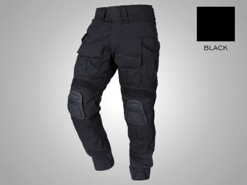 Tactical Uniform Pants (Excluding Knee Pad`s) - PLAIN BLACK