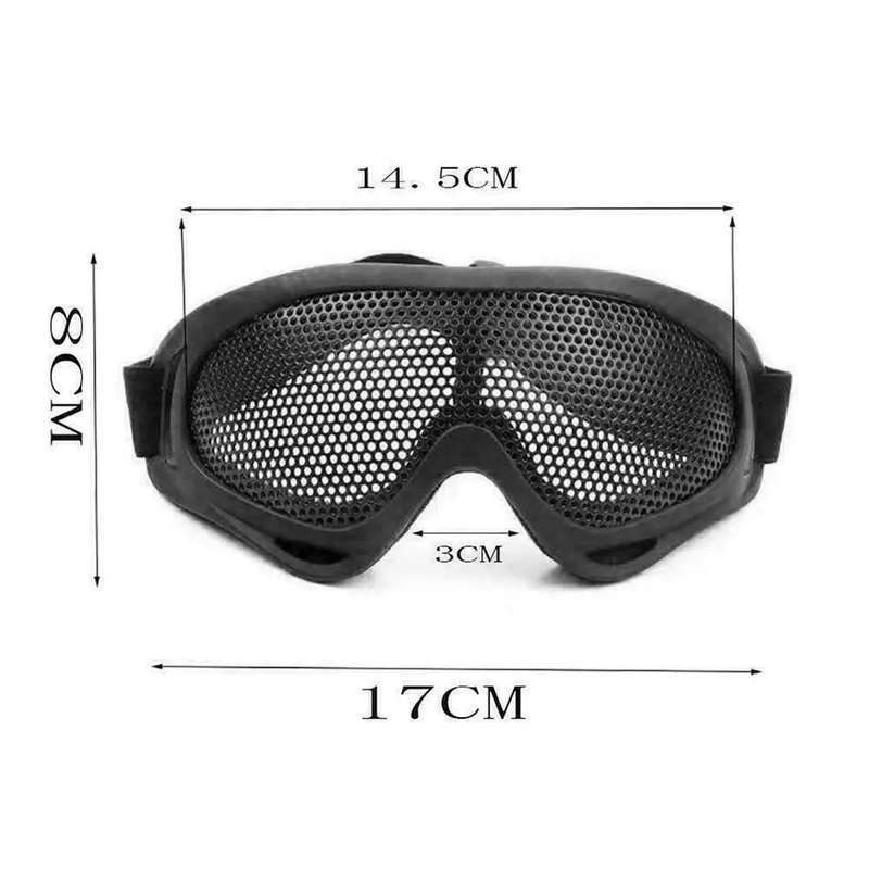 Tactical Mesh Eye Protection Airsoft Mesh Goggles Protective Mesh Goggles