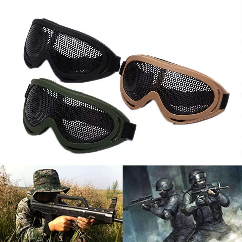 Tactical Mesh Eye Protection Airsoft Mesh Goggles Protective Mesh Goggles