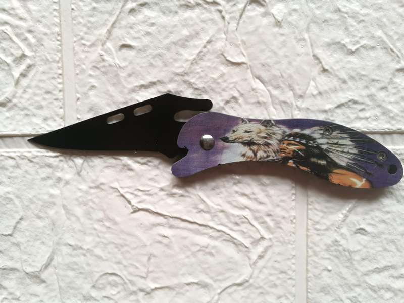 Hongsheng Purple Wolf Knive