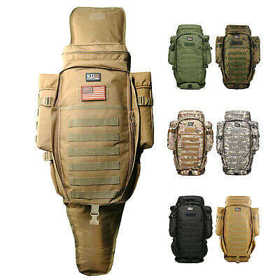 70L Military Outdoor Sports Hiking Camping Hunting Travel Tactical Rifle Backpack
