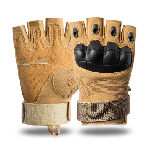 # 1 - Half Finger With hardened Knuckle Unisex - Glove