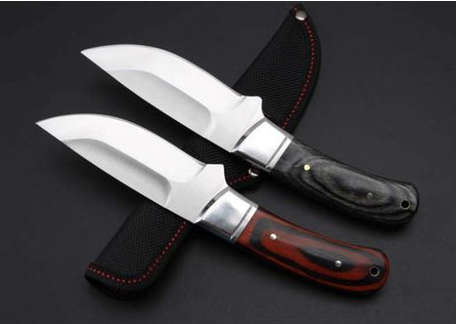 Sanja Knife No k-91 Red wood