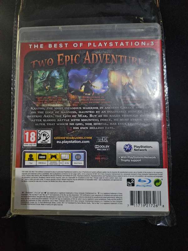 Ps3 God of war collection