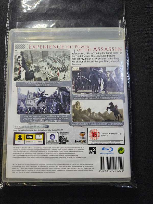 Ps3 Assassin's creed 1 & Revelations
