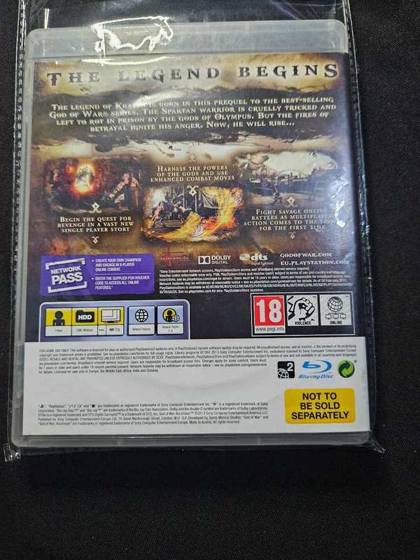 Ps3 God of war ascension