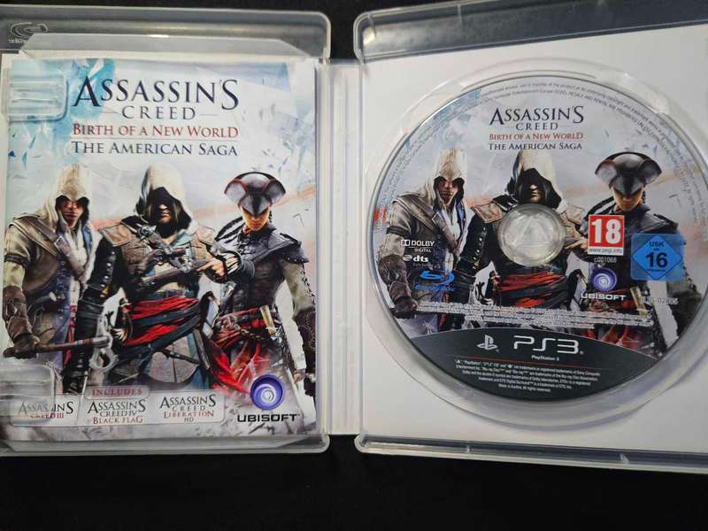 Ps3 Assassin's creed American saga