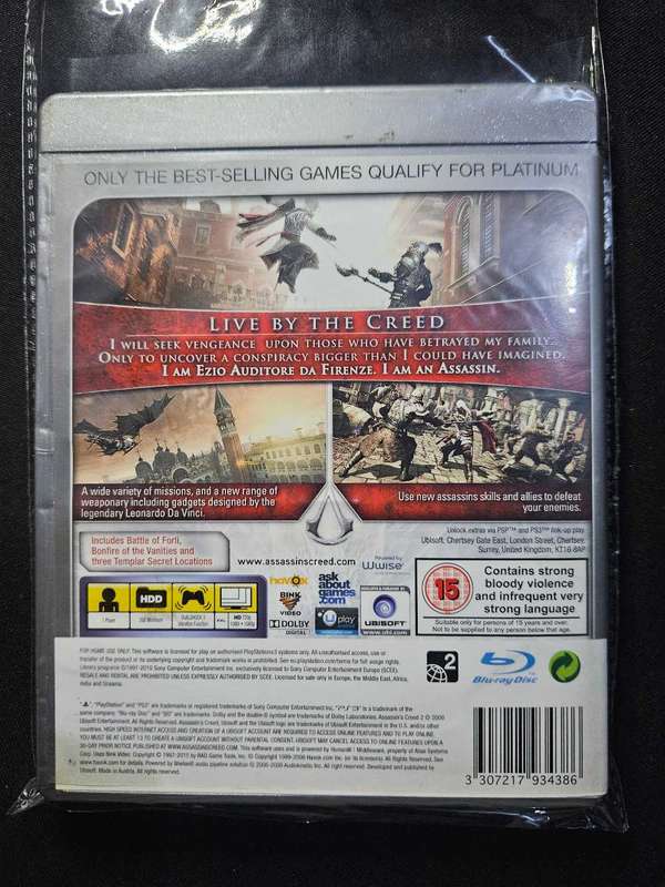 Ps3 Assassin's creed 2 & brotherhood