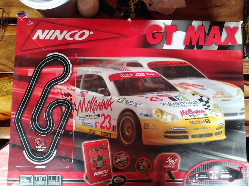Ninco scalectrix slot GT Max - 2 SET plus many extra tracks
