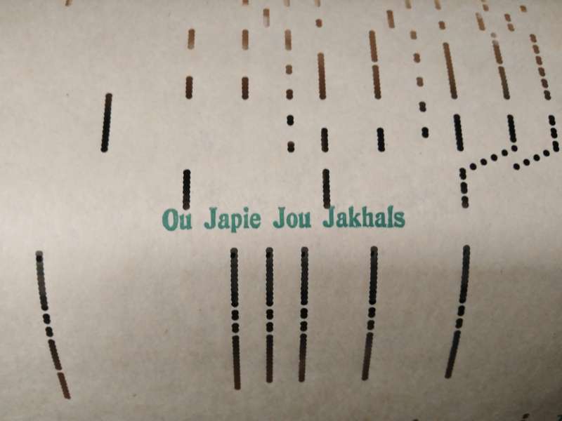 Rare Vintage Pianola Roll  A Unique Collection of Afrikaans Melodies