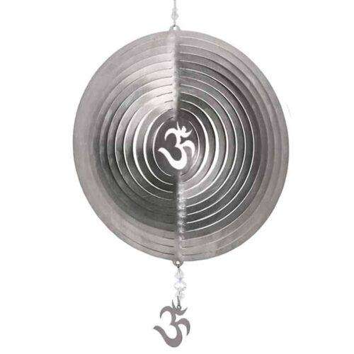 Wind Spinner - Round Om