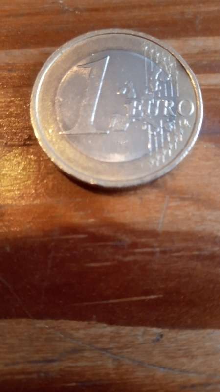 Rare 1 euro 2002 [J]German Eagle Hamburg Mint coin