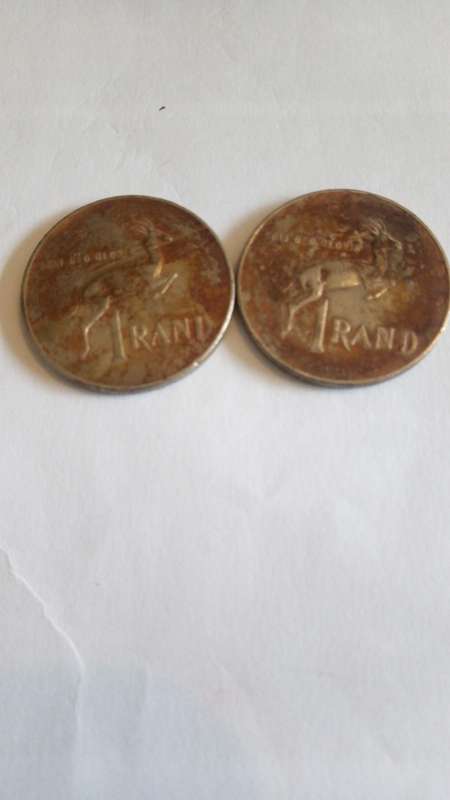 South Africa R1 Tagged Ear 1977 Combo Rare Coins as per Photos