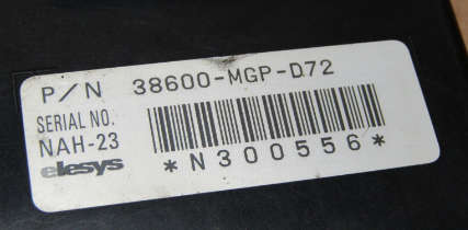 Honda CBR1000RR 2014-2016 ABS ecu control unit 38600-MGP-D72