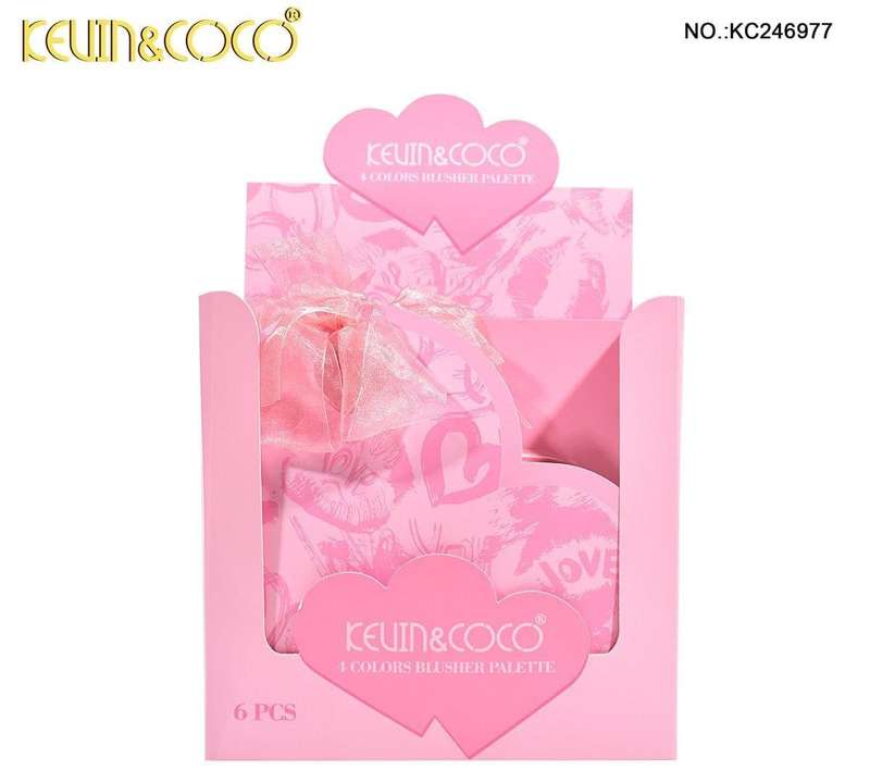 Kevin&Coco  4 colour blush palette