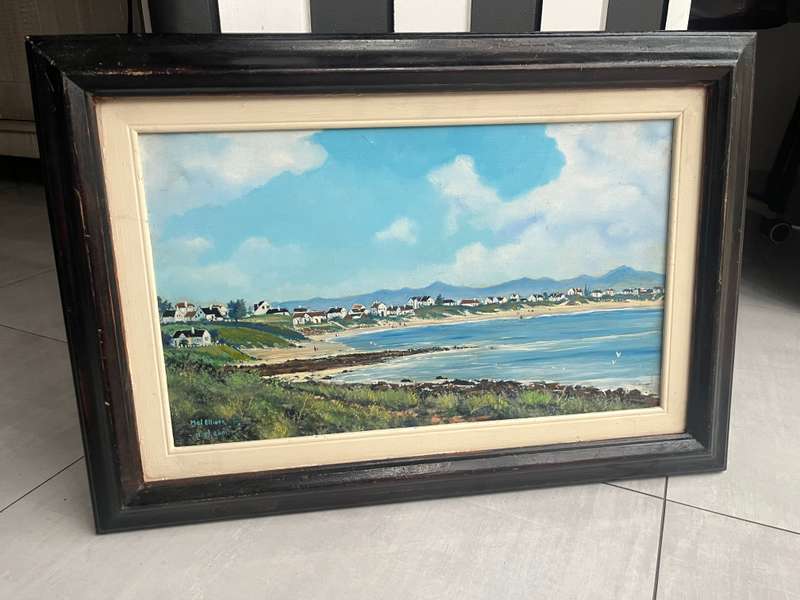Mel Elliot painting