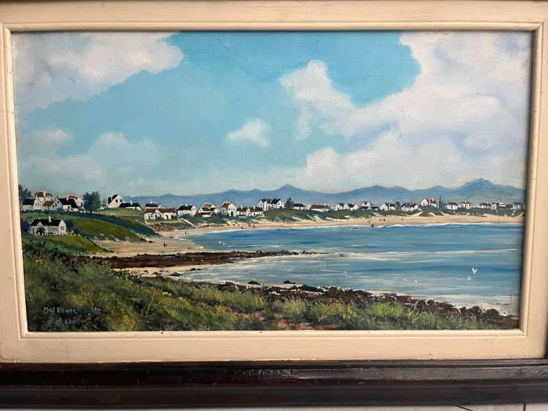 Mel Elliot painting