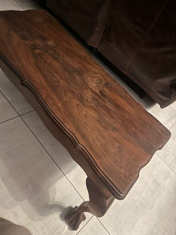 Imbuia coffee table