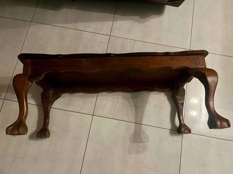 Imbuia coffee table