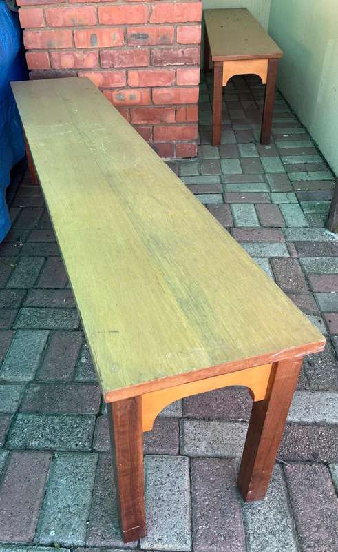 Solid wood Bench