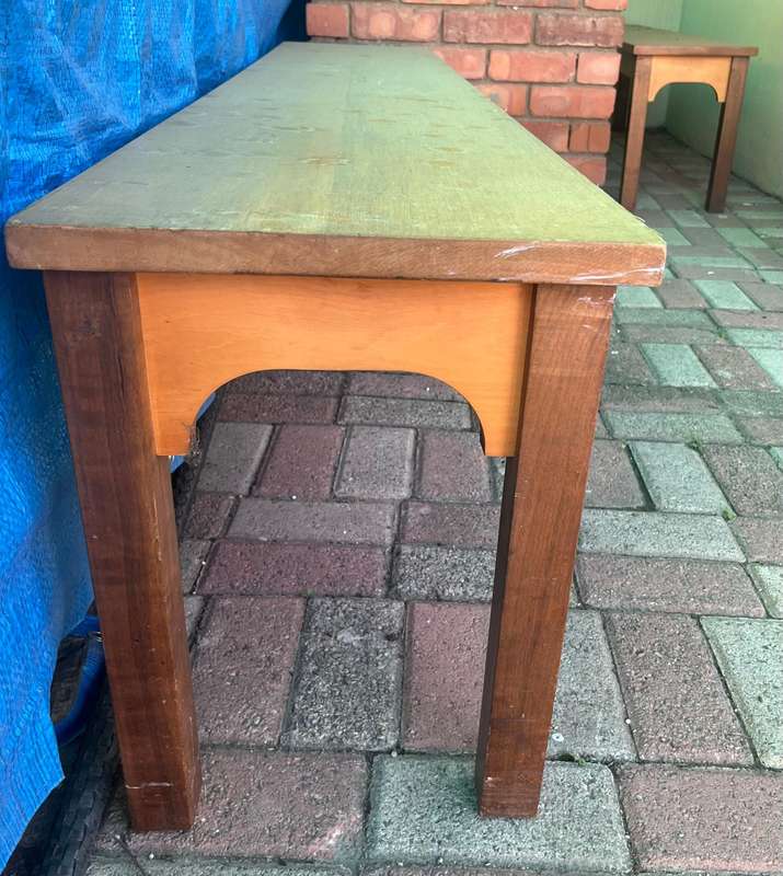 Solid wood Bench