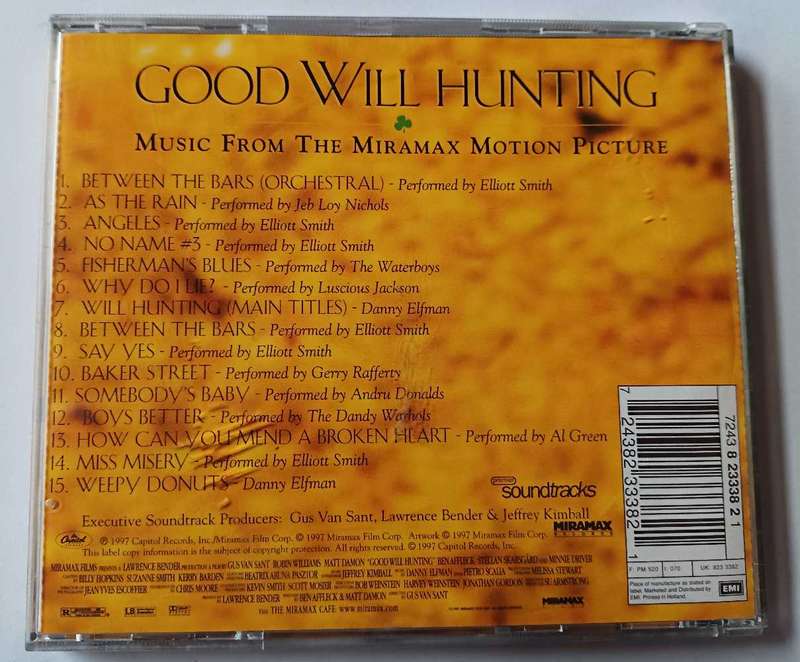 Good will hunting , soundtrack, cd