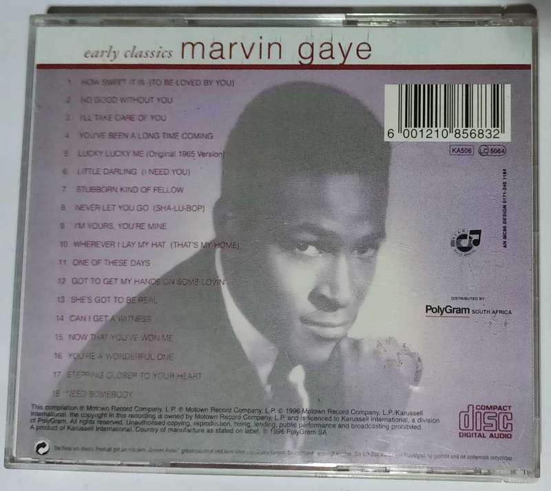 Marvin Gaye ,cd