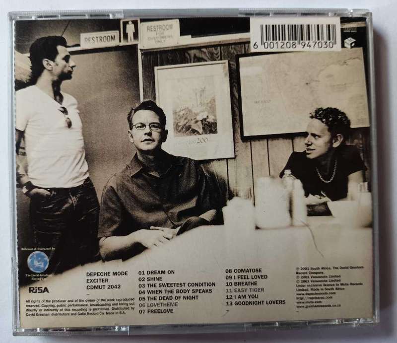 Depeche Mode ,exciter ,cd