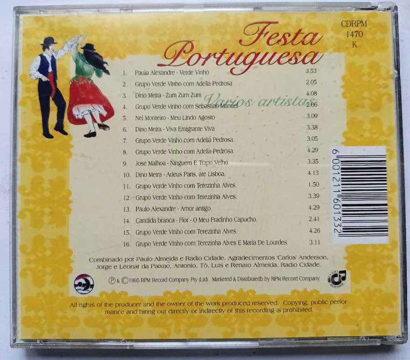 Festa Portuguese ,cd