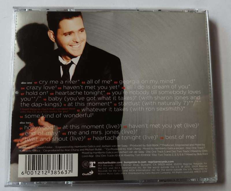 Michael Buble,crazy love Hollywood edition ,double cd