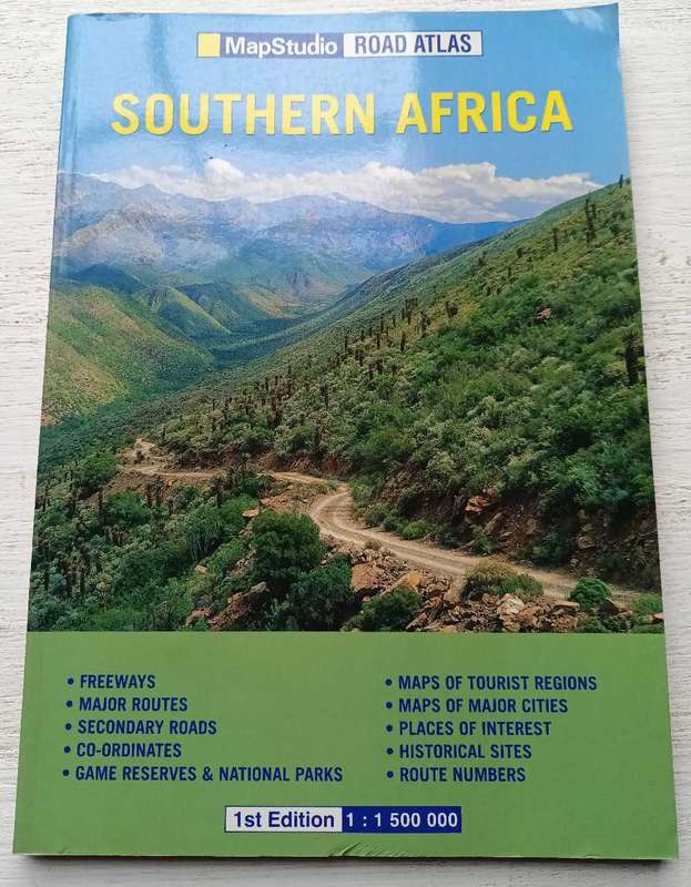 Map studio road atlas ,south africa