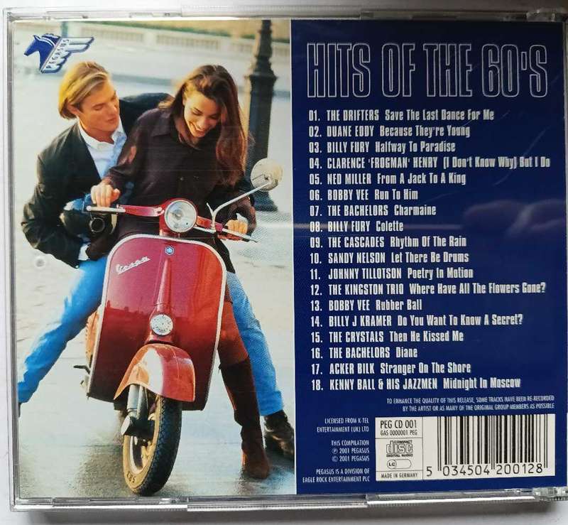 Hits of the 60's ,cd