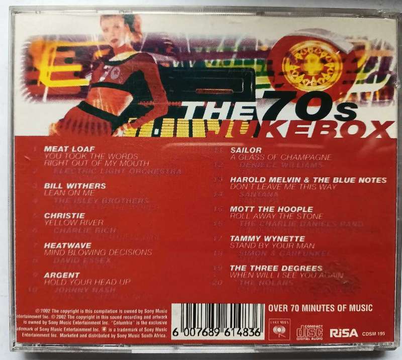 The jukebox 70's ,cd