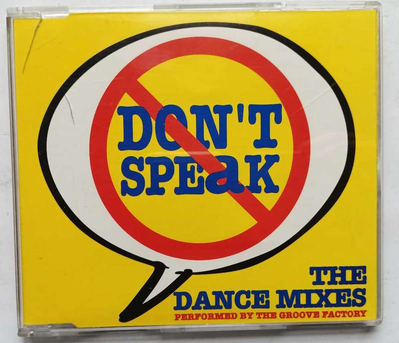 Don't speak,the dance mixes ,single cd