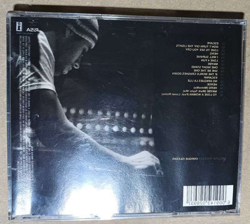 Enrique Iglesias ,escape ,cd