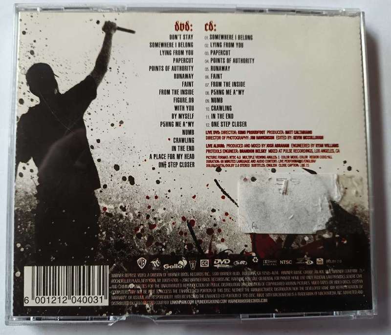 Linkin park live in Texas DVD and cd