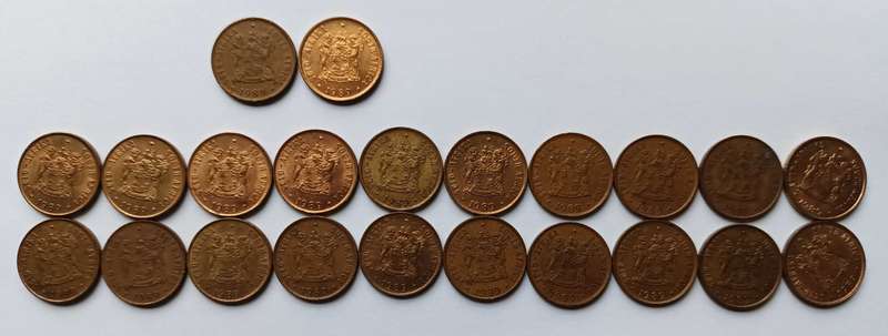 1 cent 1989 x22