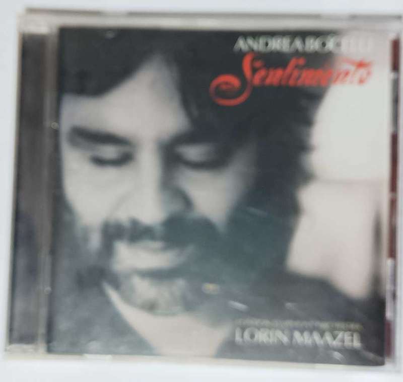 Andrea Bocelli,sentimento ,cd
