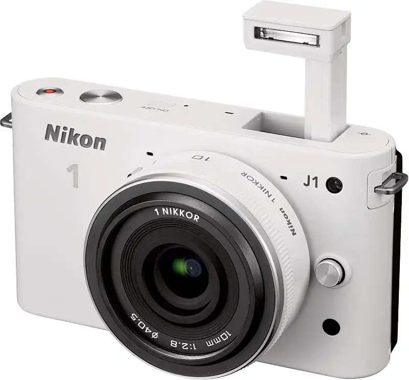 Nikon 1 J1 with 1 NIKKOR lens 10mm Digital Camera Kit