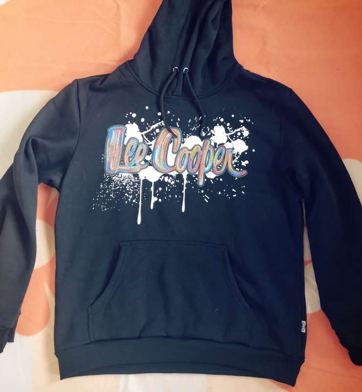 [R150 SALE] Lee Cooper William Black Hoodie (Mens - X-Large)