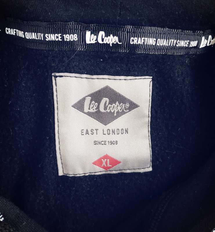 [R150 SALE] Lee Cooper William Black Hoodie (Mens - X-Large)