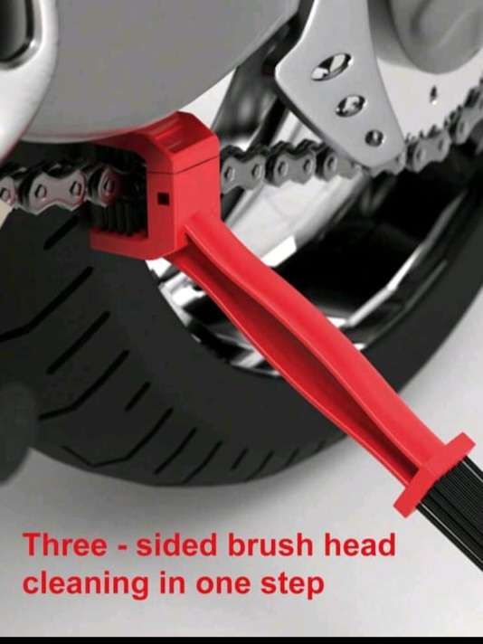 Bike Chain tree-sided brush