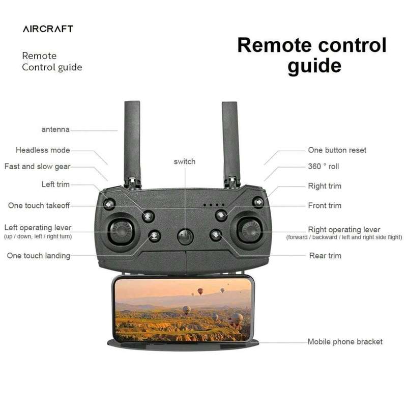 E99 Pro Multi-Functional Drone