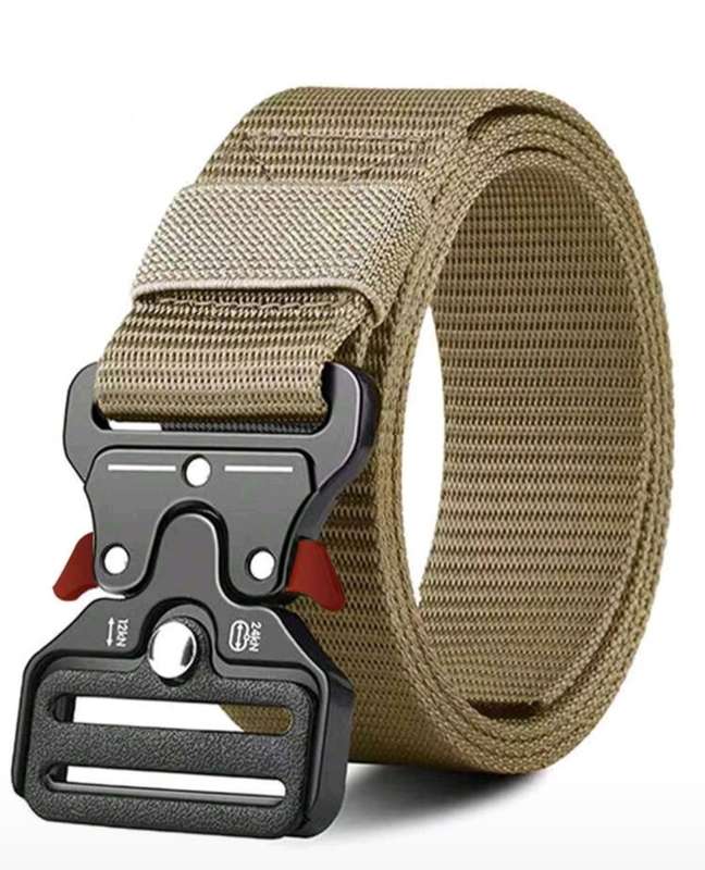 Set of 3 Men's outdoor Multi-functional Tactical Nylon Belt