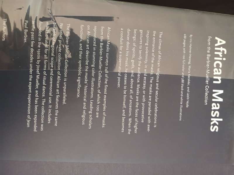 African MasksBarbier-Mueller (hardcover)