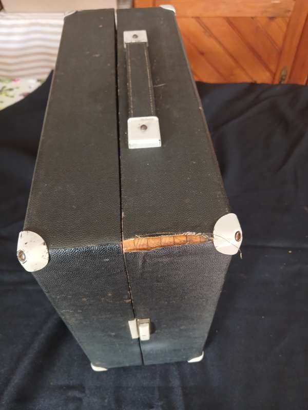 Antique Gramaphone record player