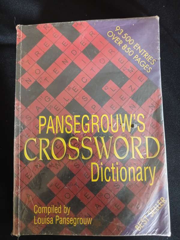 Pansegrouw's Crossword DictionaryLouisa Pansegrouw