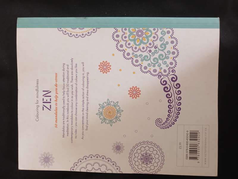 Zen Colouring for mindfulness (50 mandalas to help you de-stress)